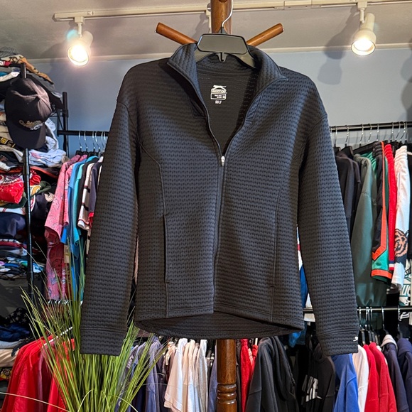 Slazenger Golf Black Zip-Up - Picture 1 of 2